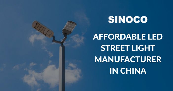  industrial LED street light manufacturer